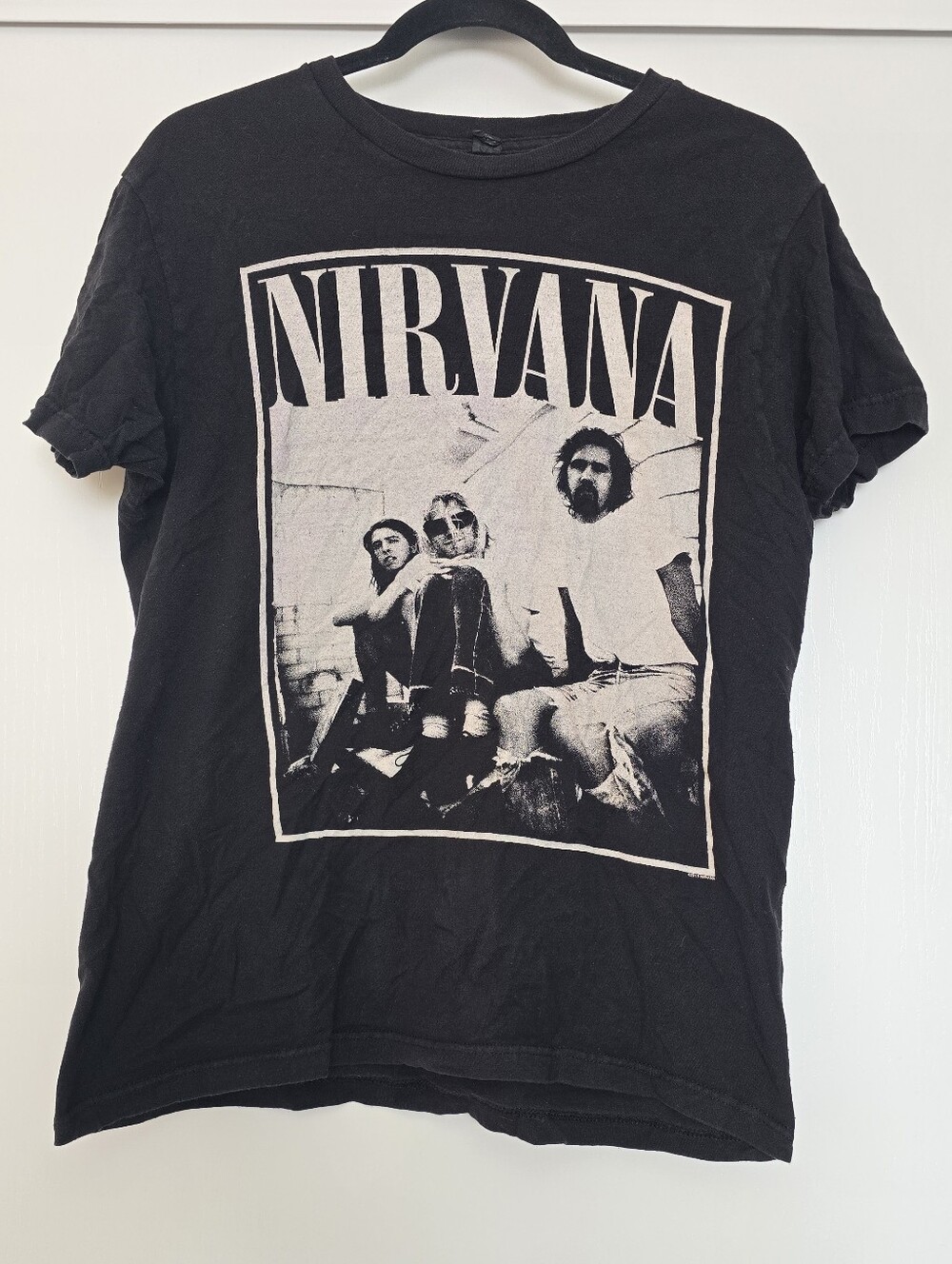 Tultex - Nirvana 2013 Kurt Cobain Band Music 100% Cotton Graphic T-Shirt